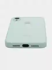 Мятный чехол для iPhone 11, 12, 13, 12 Pro Max, 12 Pro, силиконовый, со стеклянной панелью