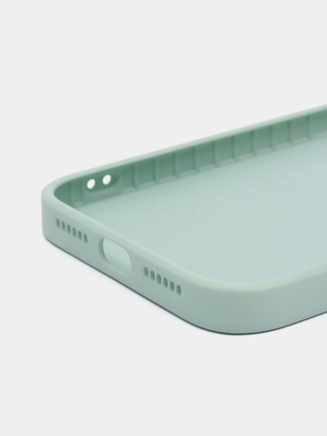 Мятный чехол для iPhone 11, 12, 13, 12 Pro Max, 12 Pro, силиконовый, со стеклянной панелью