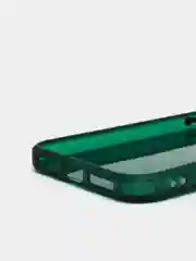 Зеленый чехол на iPhone X, XS, 1,5 мм Плотный цветной