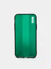 Зеленый чехол на iPhone X, XS, 1,5 мм Плотный цветной