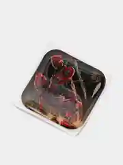 Серебряный 3d стикеры мини-наклейки на телефон или чехол супергеройская тема