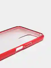 Красный чехол блестящий для Honor X8 накладка с блёстками