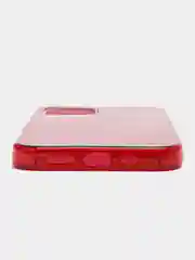 Красный чехол блестящий, накладка c блестками iPhone 12