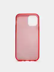 Красный чехол блестящий, накладка c блестками iPhone 12