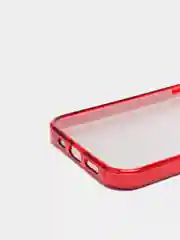 Красный чехол блестящий, накладка c блестками iPhone 12