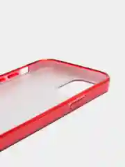 Красный чехол блестящий, накладка c блестками iPhone 12