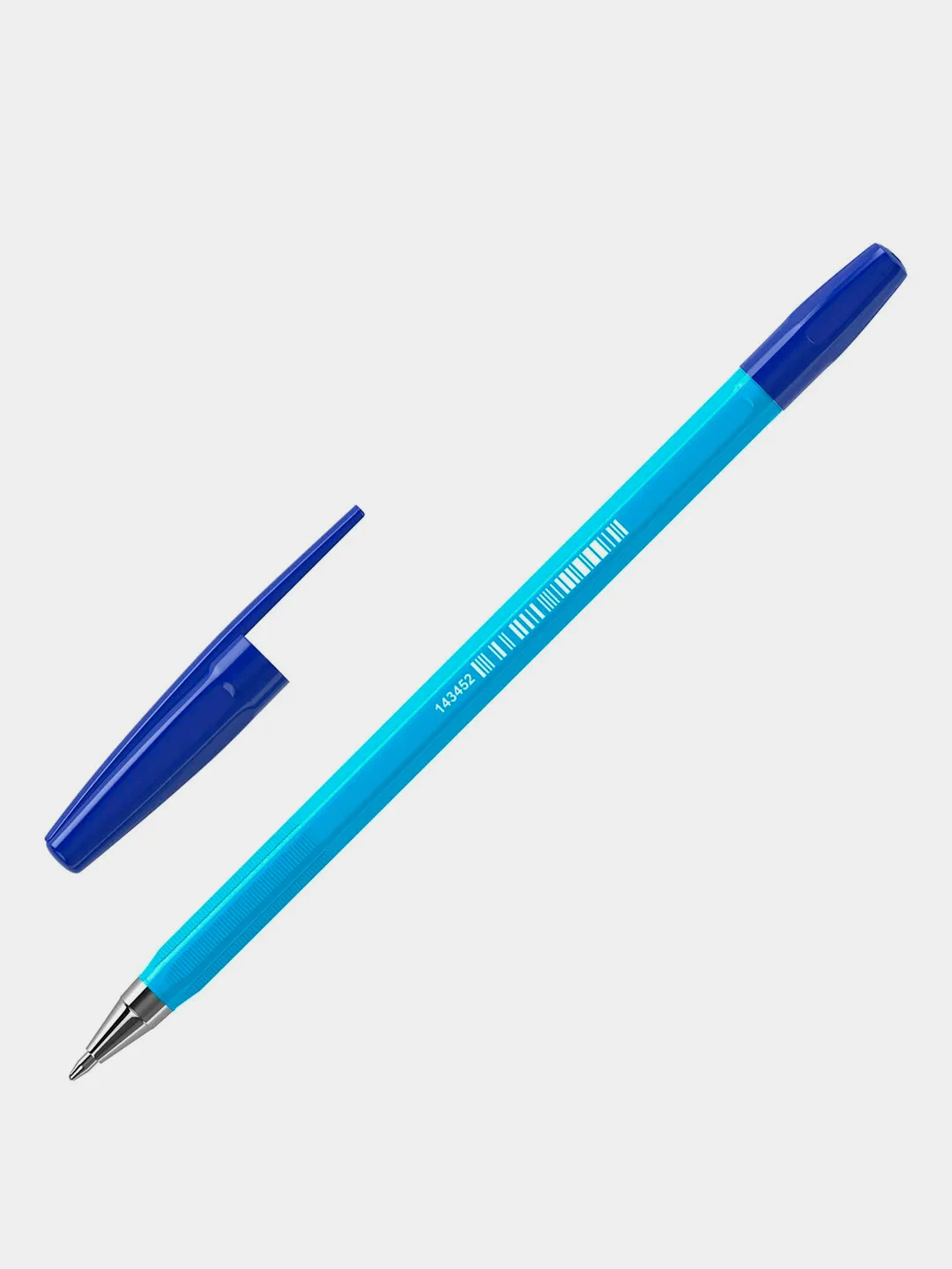 Ручка шариковая Brauberg M-500 Neon, синяя, 50 штук, 0,35 мм, 880396