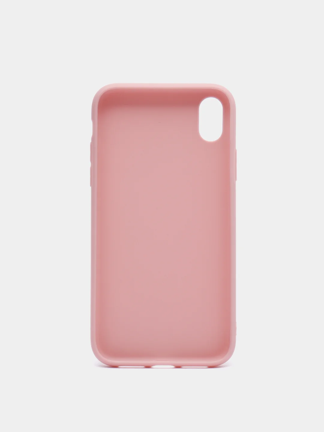 Коралловый меланж силиконовый чехол на iPhone X / iPhone XS / iPhone XR