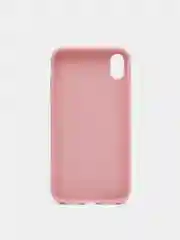 Коралловый меланж силиконовый чехол на iPhone X / iPhone XS / iPhone XR