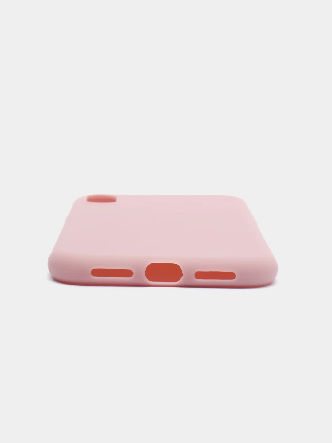 Коралловый меланж силиконовый чехол на iPhone X / iPhone XS / iPhone XR
