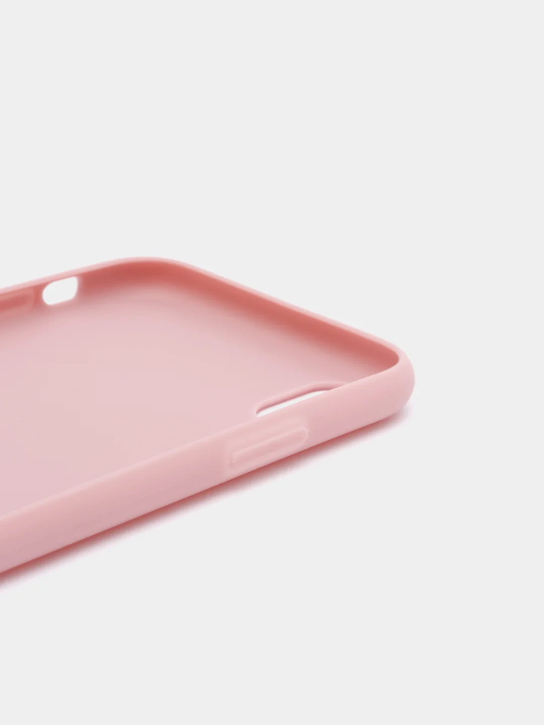 Коралловый меланж силиконовый чехол на iPhone X / iPhone XS / iPhone XR
