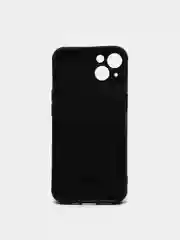 Черный чехол IPhone 13 / 13 Mini / 13Pro / 13ProMax силиконовый, имитация кожи