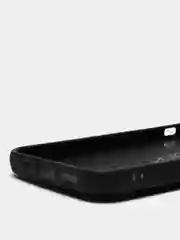 Черный чехол IPhone 13 / 13 Mini / 13Pro / 13ProMax силиконовый, имитация кожи