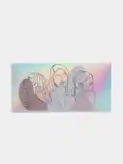 Салатовый конверты для денег голографические