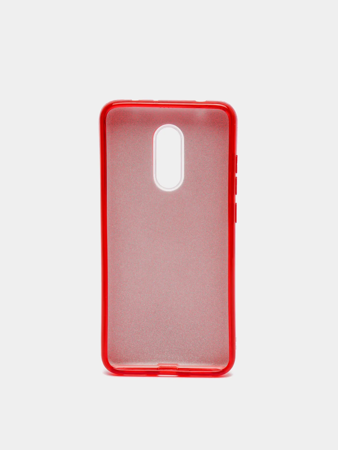Алый силиконовый усиленный с блестками чехол Xiaomi Redmi 5