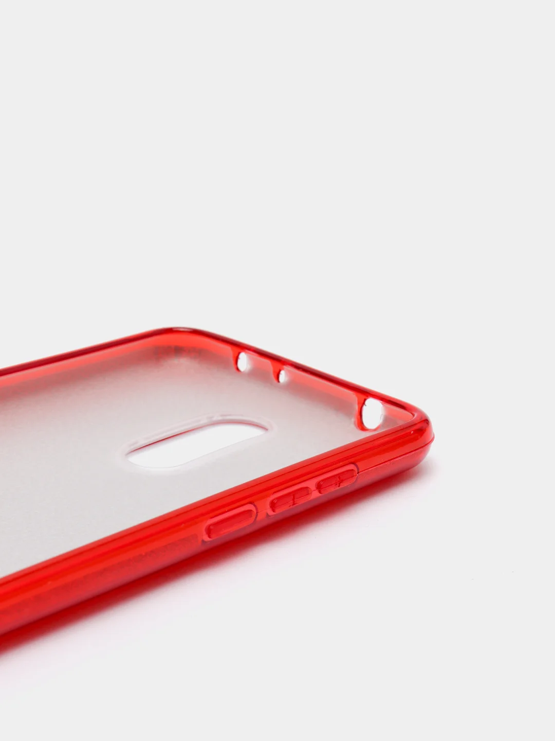 Алый силиконовый усиленный с блестками чехол Xiaomi Redmi 5