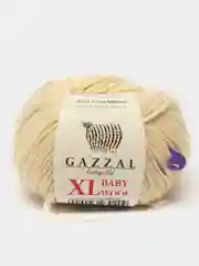 Бежевый меланж пряжа Gazzal Baby Wool XL 40% Полиакрил 40% Мериносовая шерсть 20% Кашемир ПА 50г 100м