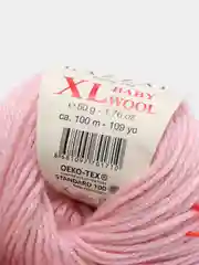 Розовый пряжа Gazzal Baby Wool XL 40% Полиакрил 40% Мериносовая шерсть 20% Кашемир ПА 50г 100м