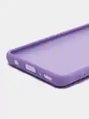 Фиолетовый чехол Silicone Cover для Samsung Galaxy A41, Самсунг Галакси А41 силиконовый