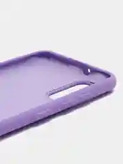 Фиолетовый чехол Silicone Cover для Samsung Galaxy A41, Самсунг Галакси А41 силиконовый