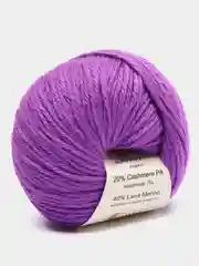 Пурпурный пряжа Gazzal Baby Wool XL 40% Полиакрил 40% Мериносовая шерсть 20% Кашемир ПА 50г 100м