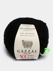 Черный пряжа Gazzal Baby Wool XL 40% Полиакрил 40% Мериносовая шерсть 20% Кашемир ПА 50г 100м