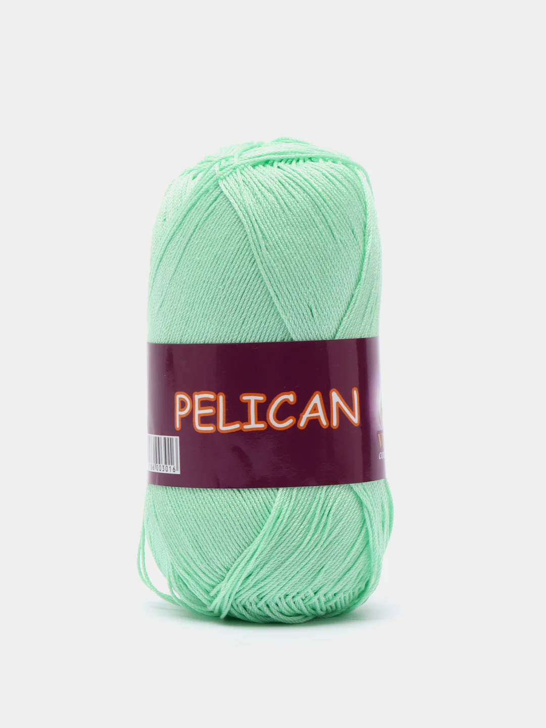 Бирюзовый пряжа Vita Pelican, мерсеризованный хлопок, 50 г 330 м