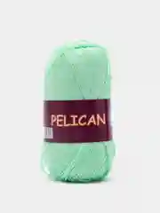 Бирюзовый пряжа Vita Pelican, мерсеризованный хлопок, 50 г 330 м