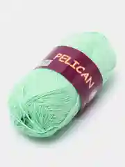 Бирюзовый пряжа Vita Pelican, мерсеризованный хлопок, 50 г 330 м