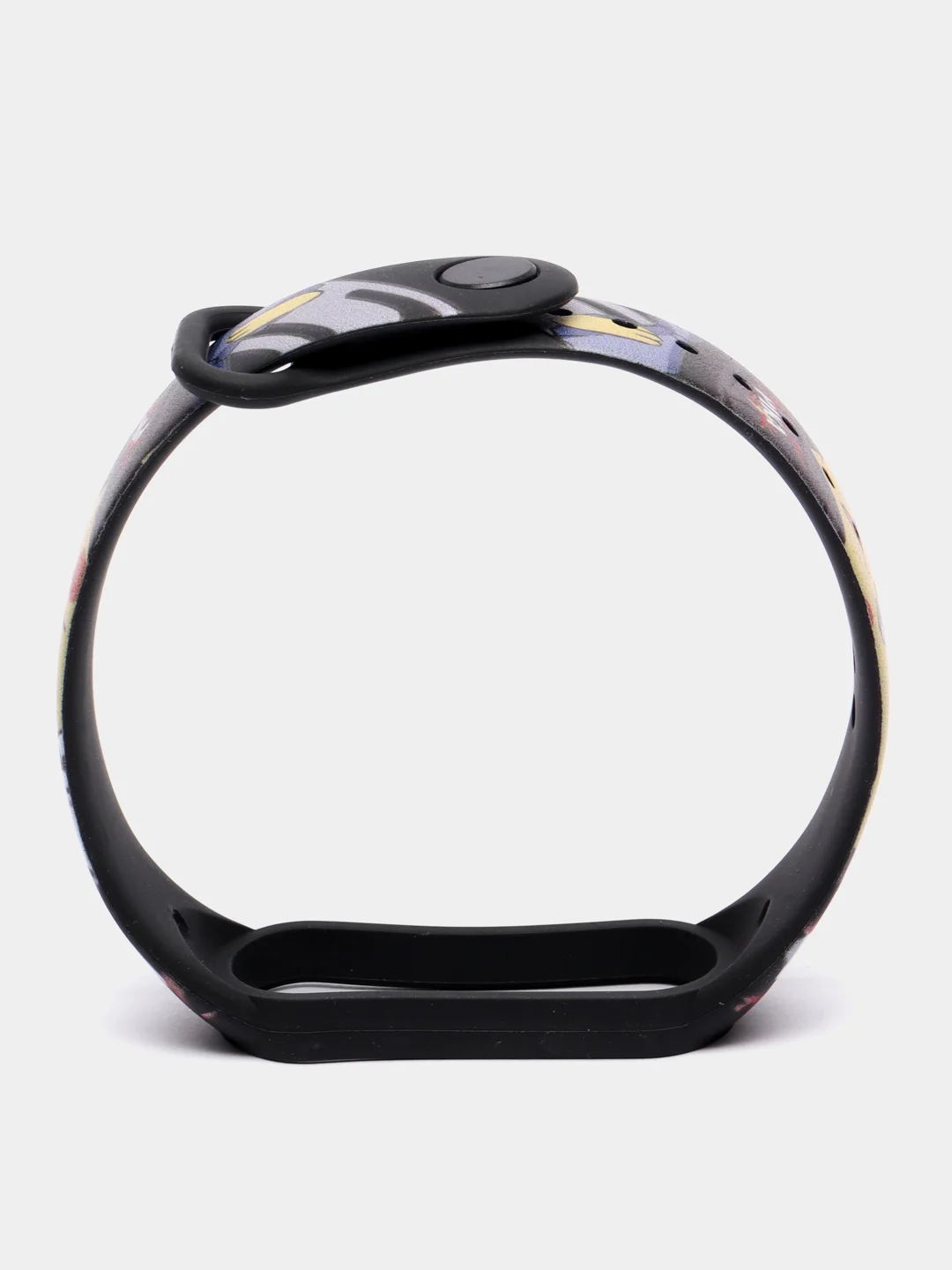 Багровый силиконовый ремешок ПИКАЧУ для Xiaomi mi band 3 / 4 / 5 / 6
