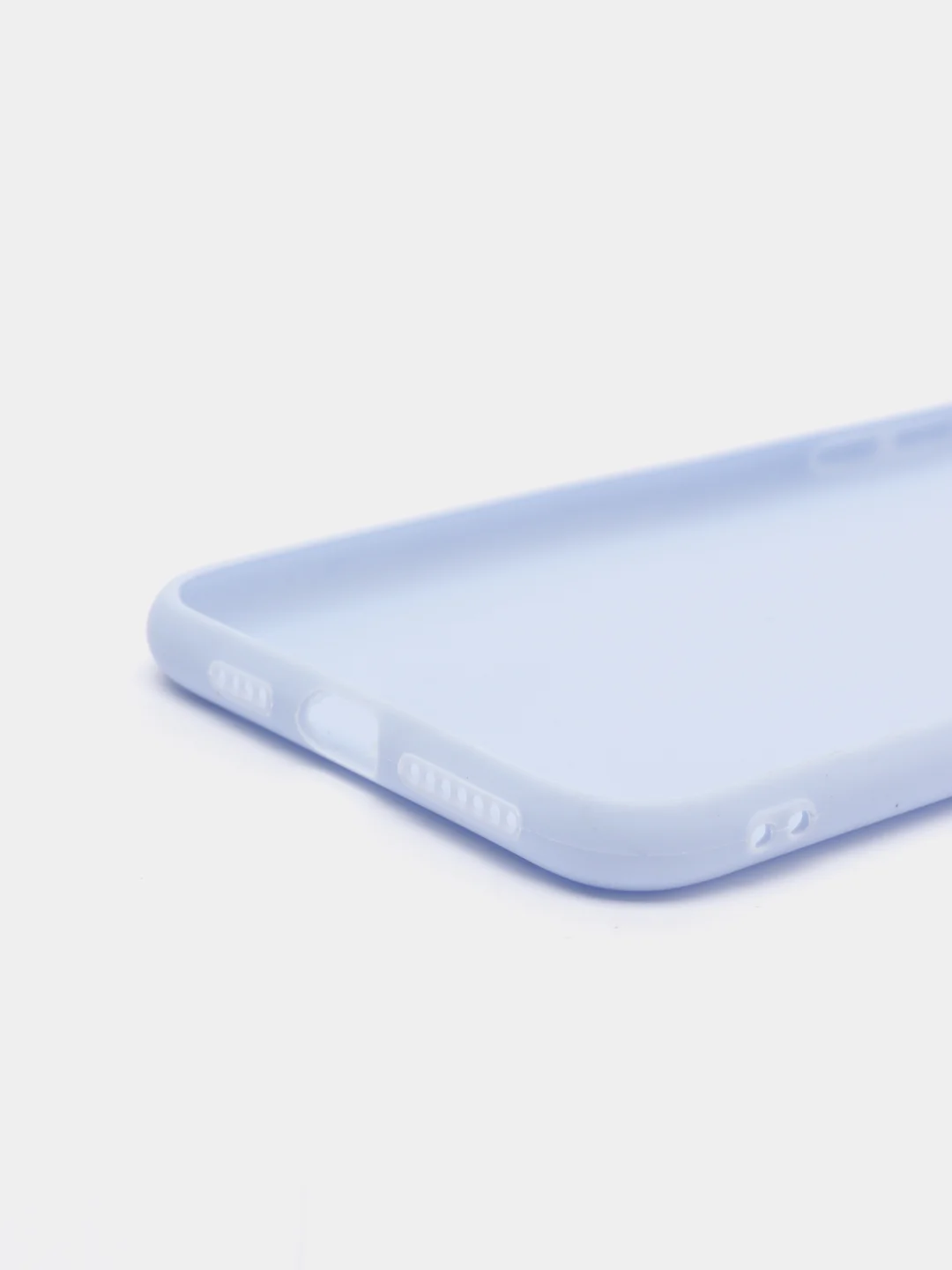 Небесно-голубой чехол на айфон 11 / чехол силиконовый на айфон / чехол на iPhone 11 / 11 Pro / 11 Pro max