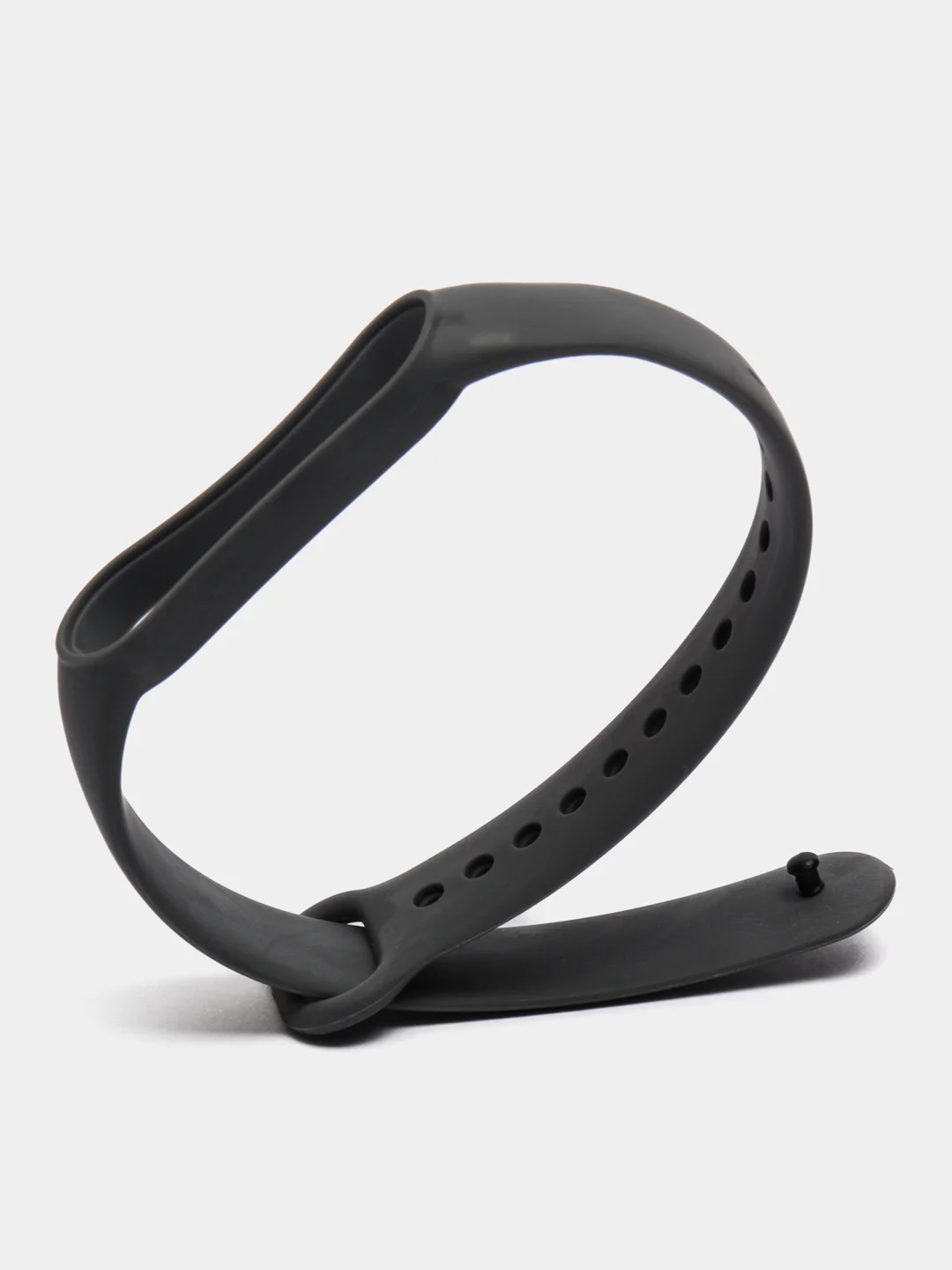 Угольный силиконовый ремешок Xiaomi Mi Band 5 / Band 6
