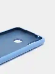 Синий чехол силиконовый Silicone Cover Case для Huawei Honor Y6, 8A, Y9 2019