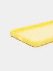 Желтый чехол Silicone Case для Samsung Galaxy A72 с защитой камеры