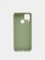 Лесной зеленый матовый чехол для Realme C3 / C11 / C15, силиконовый