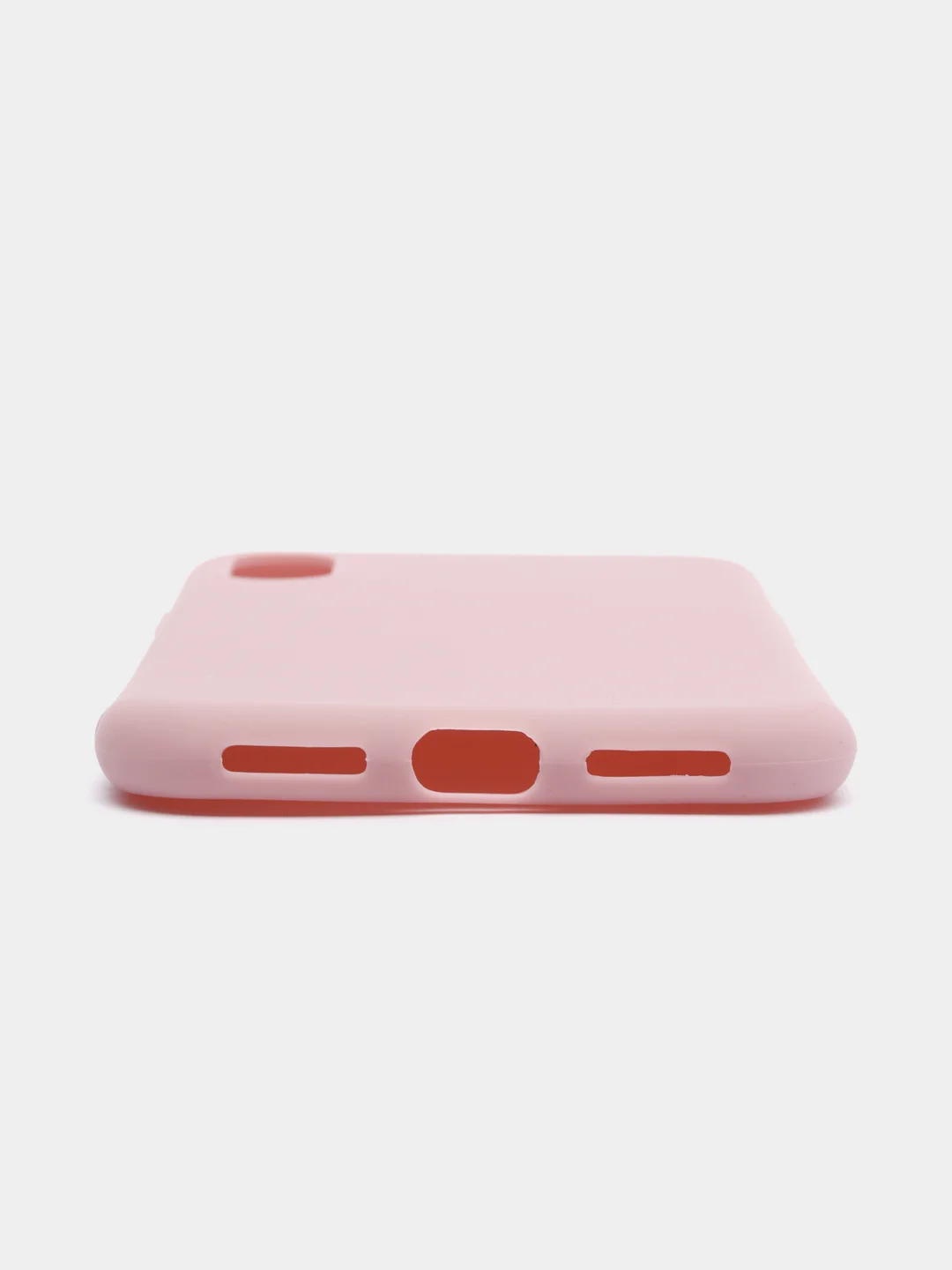 Коралловый меланж силиконовый чехол на iPhone X / iPhone XS / iPhone XR