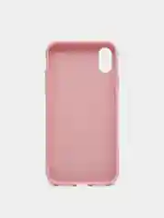 Коралловый меланж силиконовый чехол на iPhone X / iPhone XS / iPhone XR