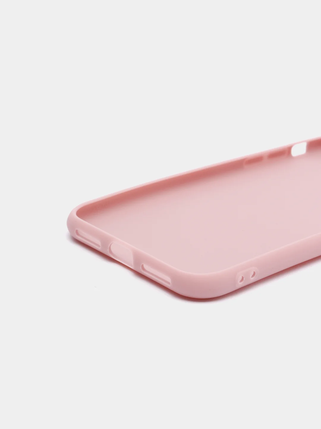 Коралловый меланж силиконовый чехол на iPhone X / iPhone XS / iPhone XR