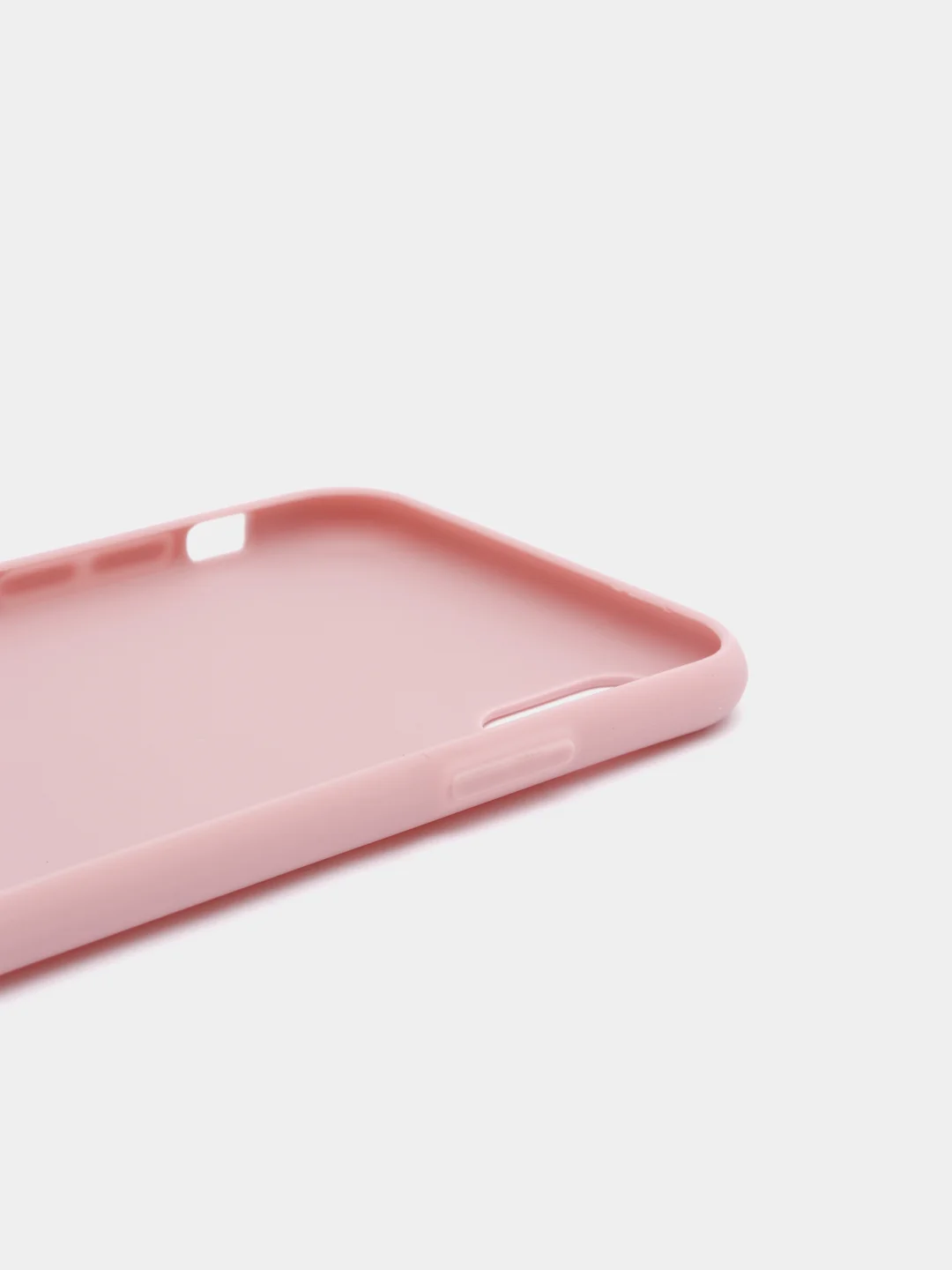 Коралловый меланж силиконовый чехол на iPhone X / iPhone XS / iPhone XR