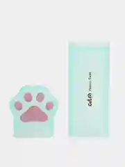 Мятный пенал школьный "Cat", пластик