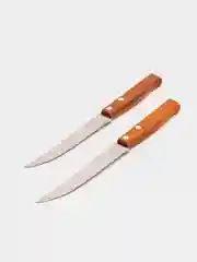Нож кухонный с зубчиками для мяса , набор 2 штуки