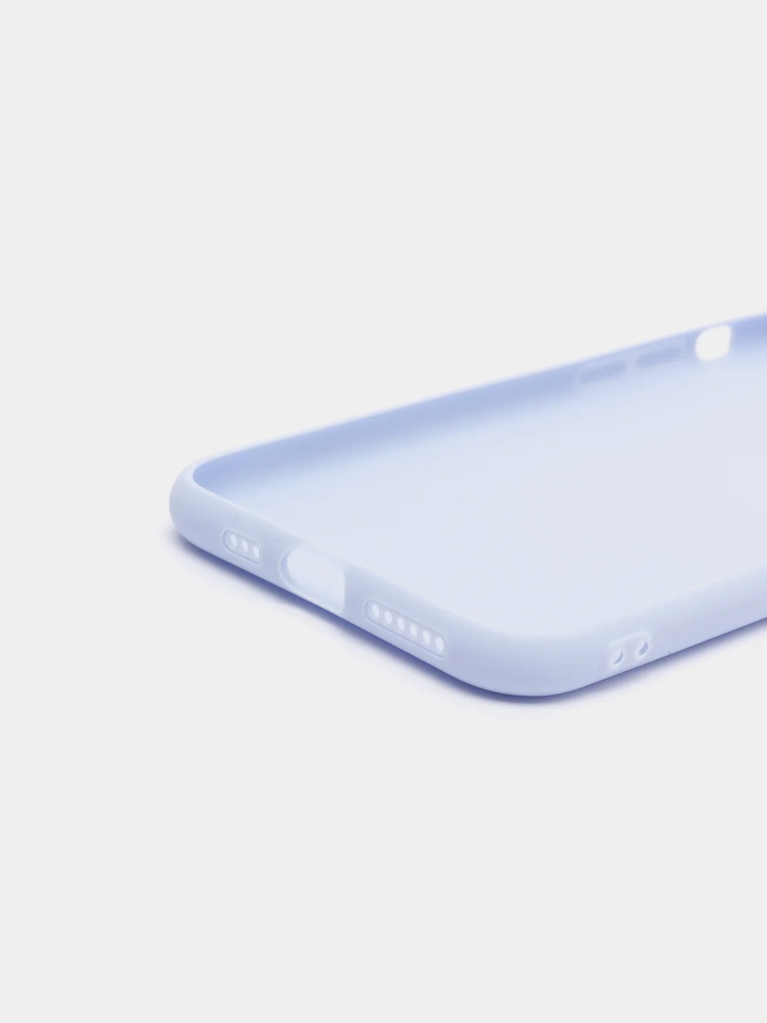 Голубой чехол на айфон 11 / чехол силиконовый на айфон / чехол на iPhone 11 / 11 Pro / 11 Pro max