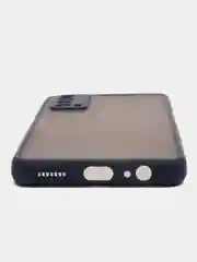 Темно-синий чехол для Huawei PSmart 2021 / Huawei Y7A / Enjoy 20 SE  матовый пластиковый
