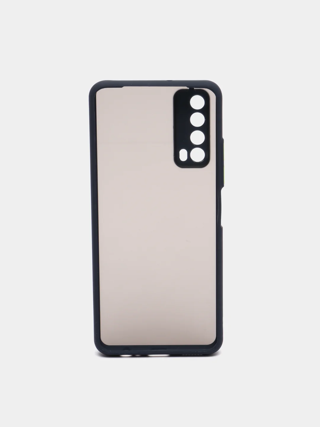 Темно-синий чехол для Huawei PSmart 2021 / Huawei Y7A / Enjoy 20 SE  матовый пластиковый