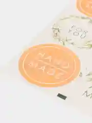 Наклейки на цветы и подарки With love