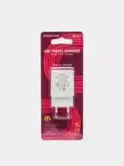 Белый сетевое зарядное устройство BOROFONE BA52A Gamble 1 USB, 2.1 A