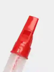 Желтый мыльные пузыри со свистком