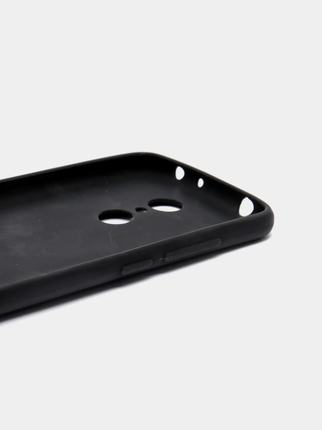 Черный силиконовый матовый чехол Xiaomi Redmi 5
