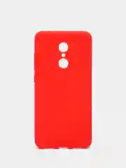 Алый силиконовый матовый чехол Xiaomi Redmi 5