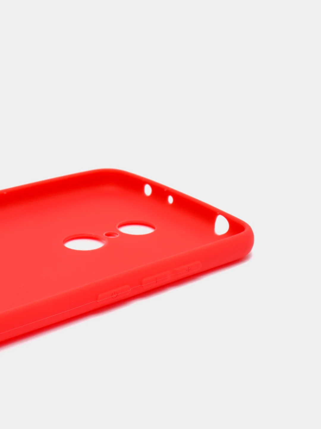 Алый силиконовый матовый чехол Xiaomi Redmi 5